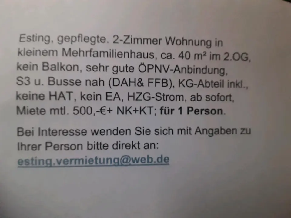 2 Zimmer Wohnung mit 47 m² in Fürstenfeldbruck – Bild 6