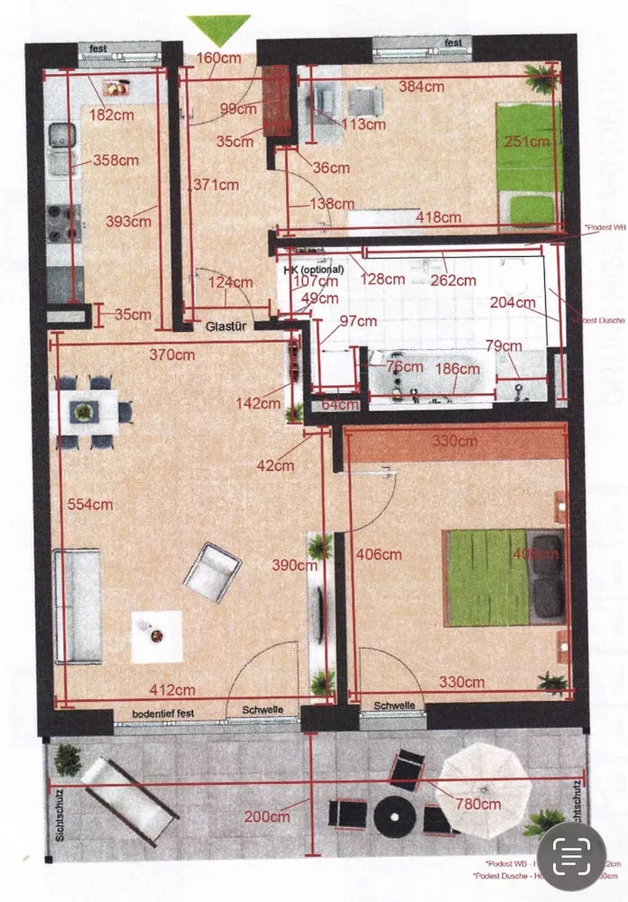 3 Zimmer Wohnung mit 71 m² in Fürth – Bild 4