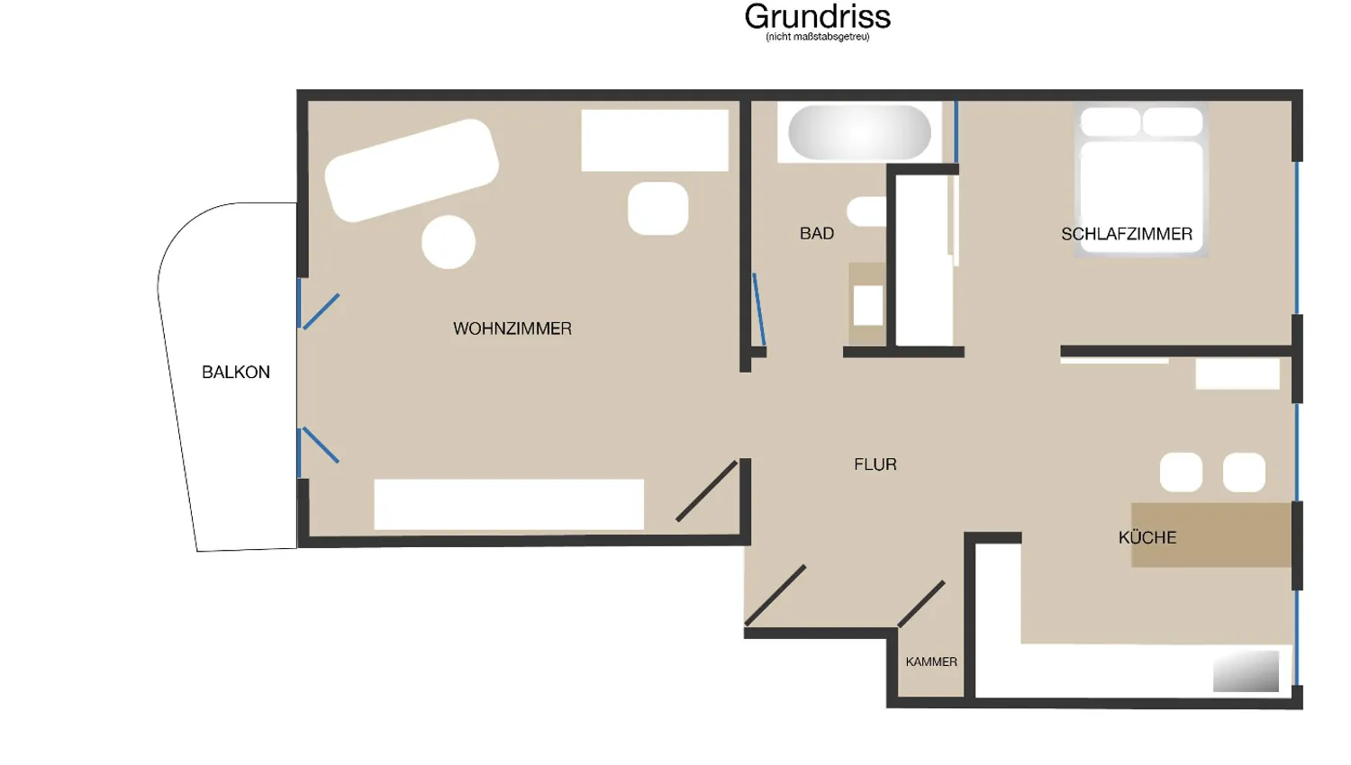 3 Zimmer Wohnung mit 67 m² in Hamburg – Bild 6