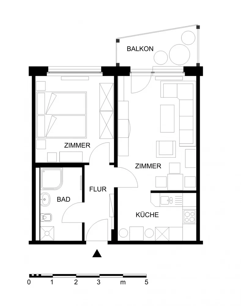 2 Zimmer Wohnung mit 51 m² in Quedlinburg – Bild 4
