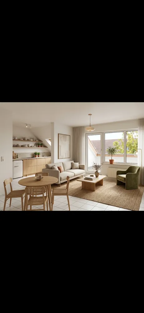 2 room apartment with 54 m² in Ludwigshafen am Rhein – Photo 1