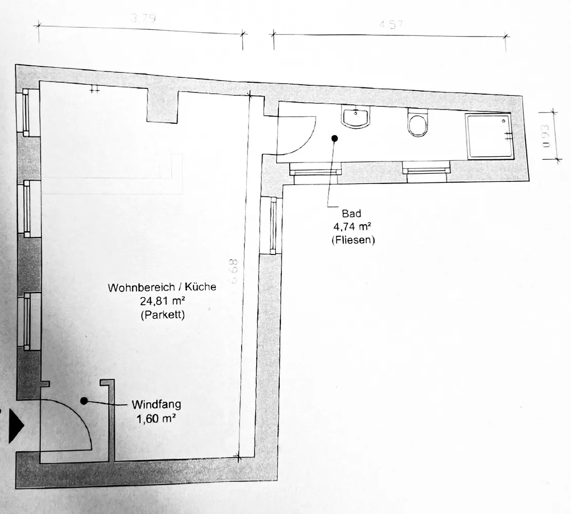 1 Zimmer Wohnung mit 31 m² in Halle (Saale) – Bild 10
