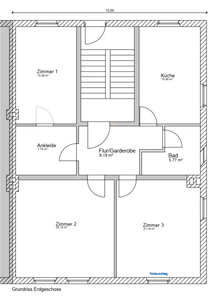 4 Zimmer Wohnung mit 63 m² in Regensburg – Bild 8