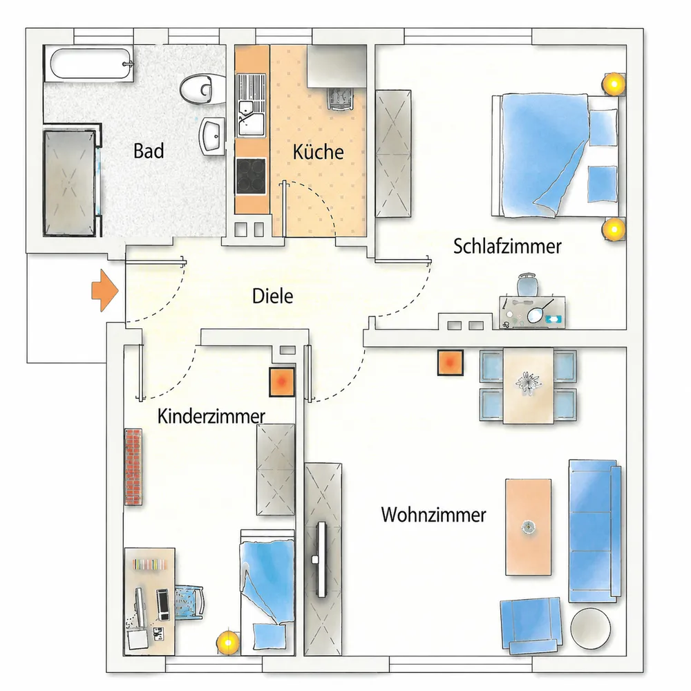 3 Zimmer Wohnung mit 77 m² in Solingen – Bild 6