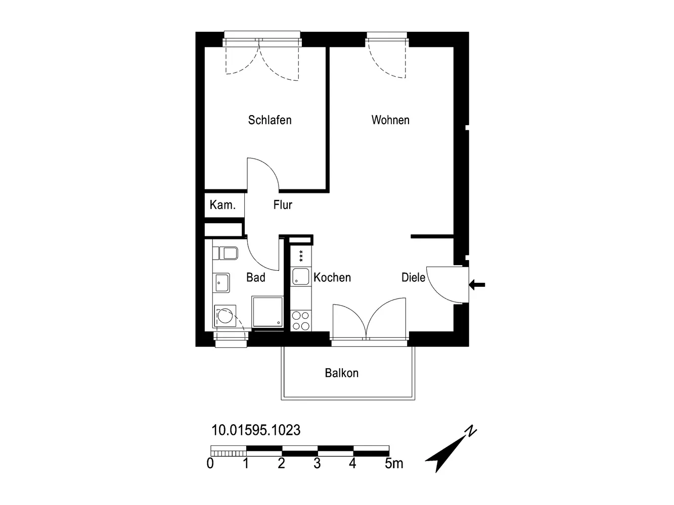 2 Zimmer Wohnung mit 55 m² in Berlin – Bild 6