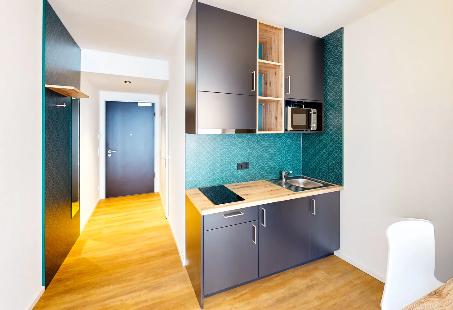 1 Zimmer Wohnung mit 25 m² in Frankfurt am Main – Bild 2