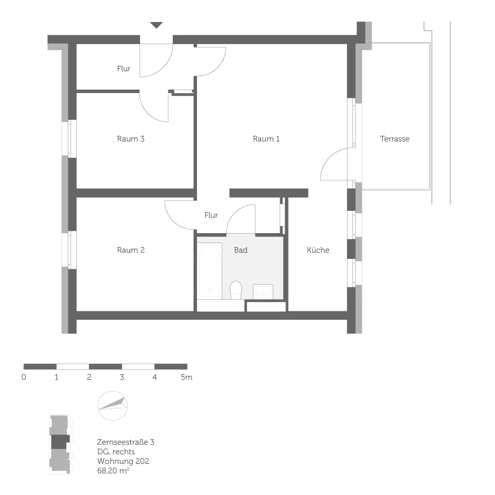 3 Zimmer Wohnung mit 68 m² in Berlin – Bild 10