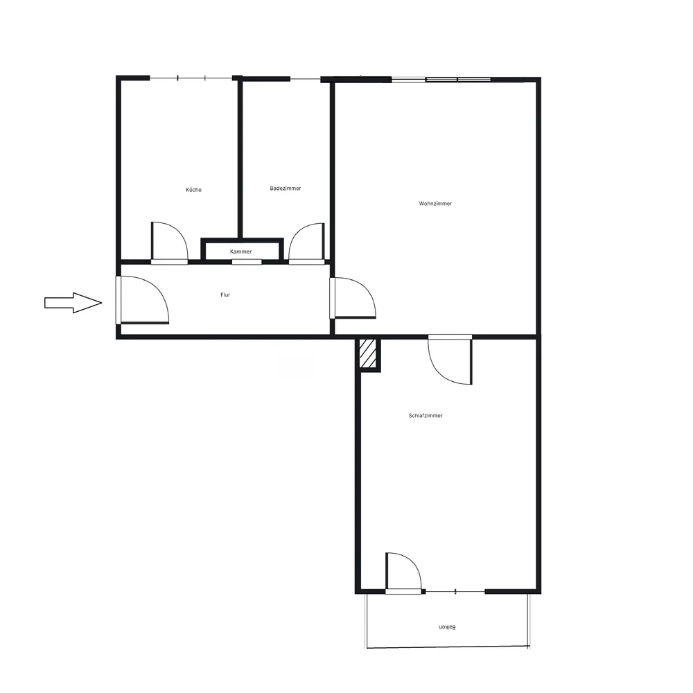 2 room apartment with 52 m² in Berlin – Photo 7