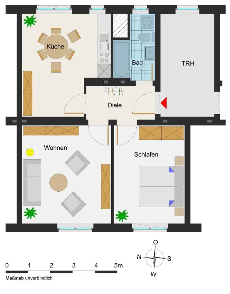 2 Zimmer Wohnung mit 57 m² in Essen – Bild 11
