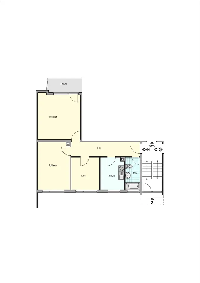 3 room apartment with 73 m² in Esslingen am Neckar – Photo 5
