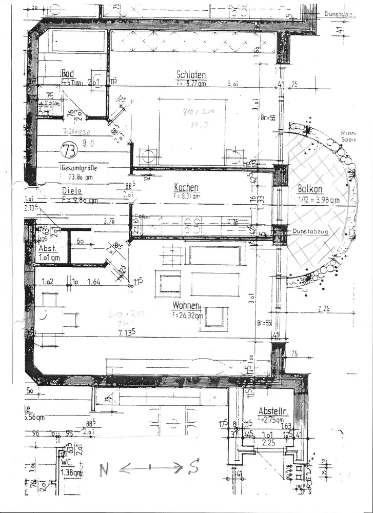2 Zimmer Wohnung mit 74 m² in Flensburg – Bild 9