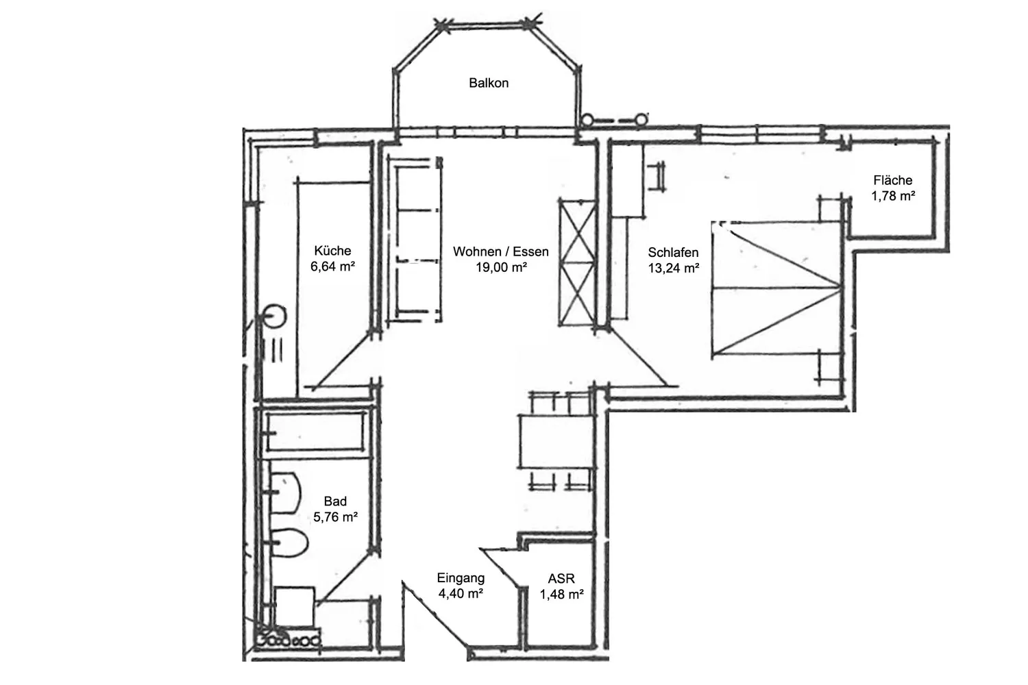 2 Zimmer Wohnung mit 53 m² in Dresden – Bild 5