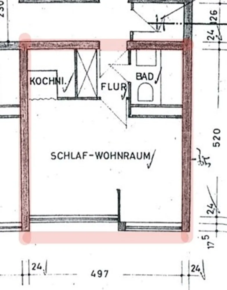 1 room apartment with 25 m² in Berlin – Photo 6