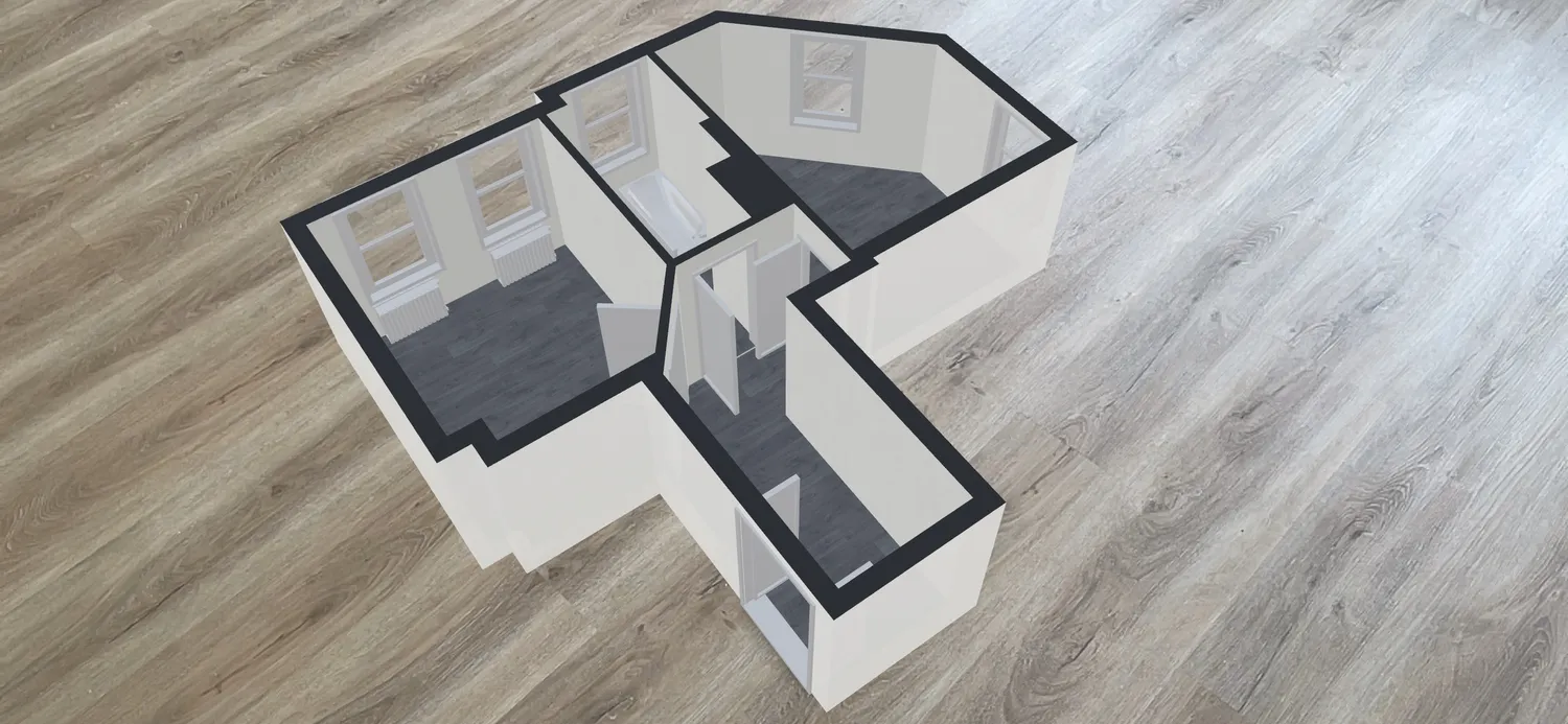 2 Zimmer Wohnung mit 47 m² in Leipzig – Bild 2