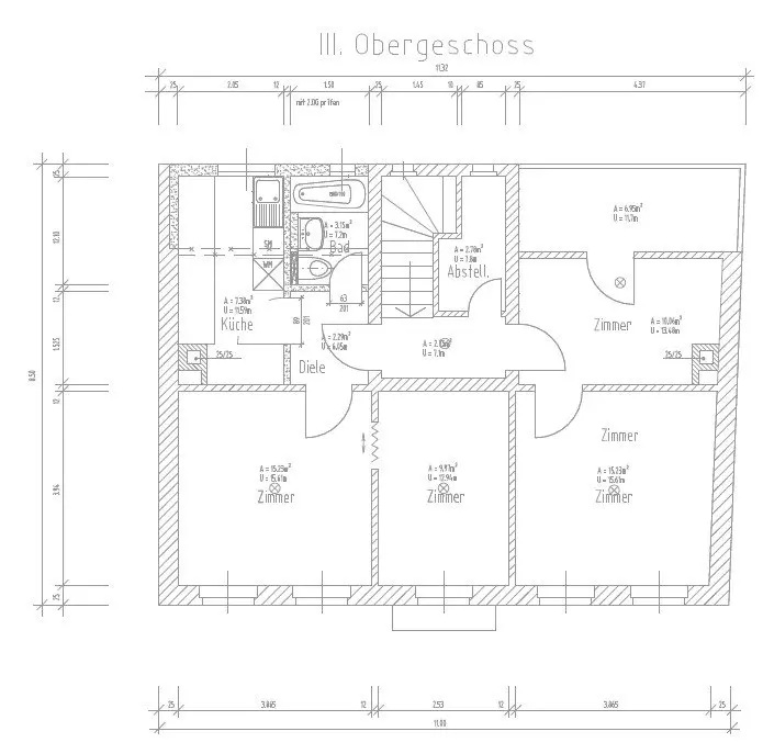 4 Zimmer Wohnung mit 72 m² in Augsburg – Bild 6