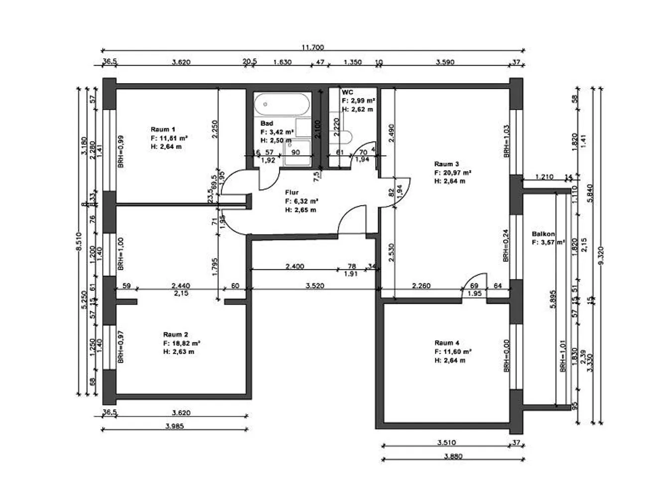 3 Zimmer Wohnung mit 78 m² in Halle (Saale) – Bild 6