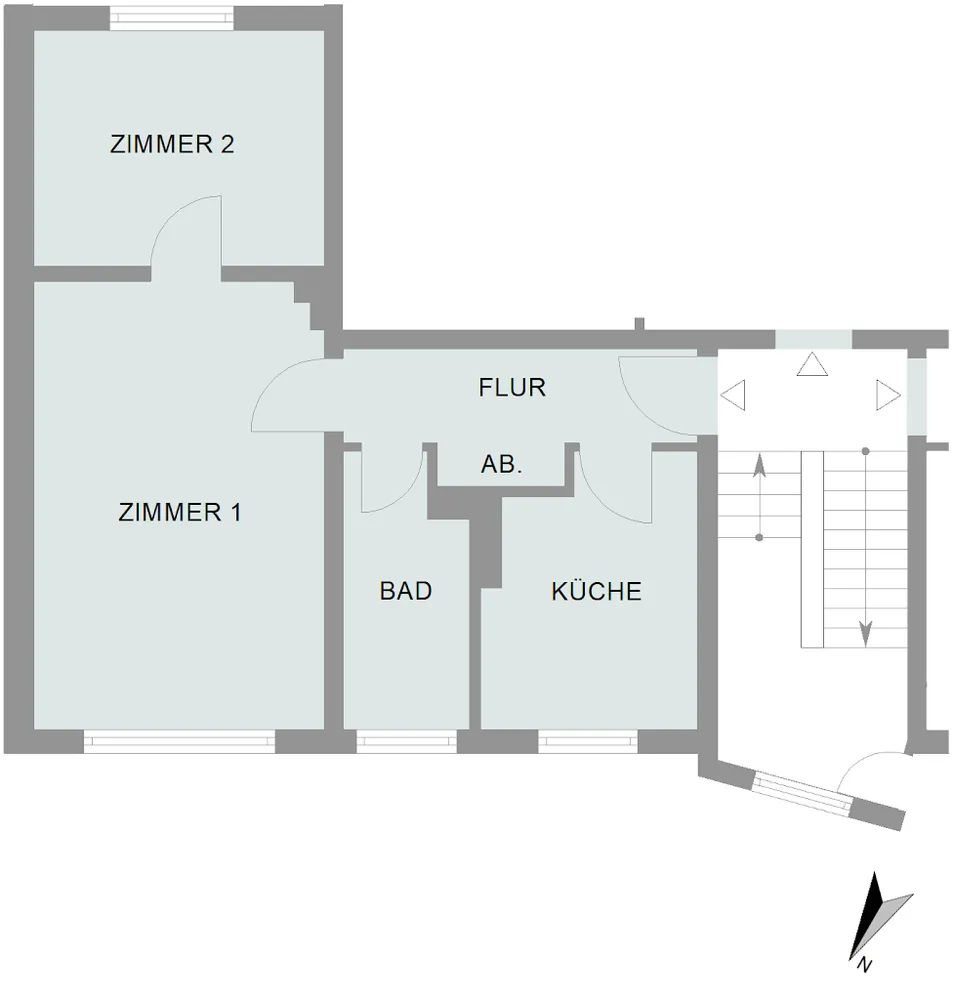 2 Zimmer Wohnung mit 51 m² in Bremen – Bild 2