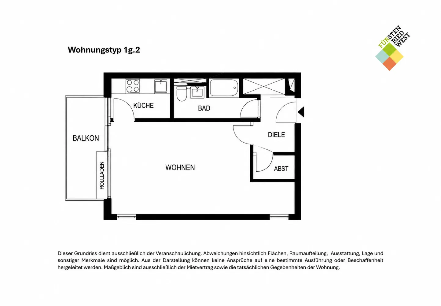 1 Zimmer Wohnung mit 36 m² in München – Bild 8