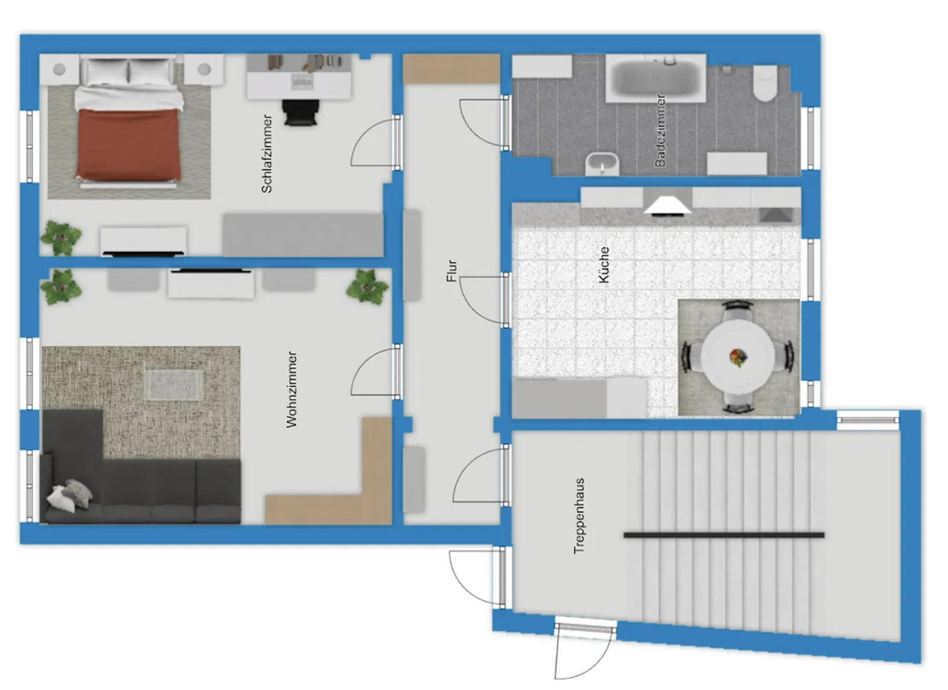 2 Zimmer Wohnung mit 65 m² in Halle (Saale) – Bild 9