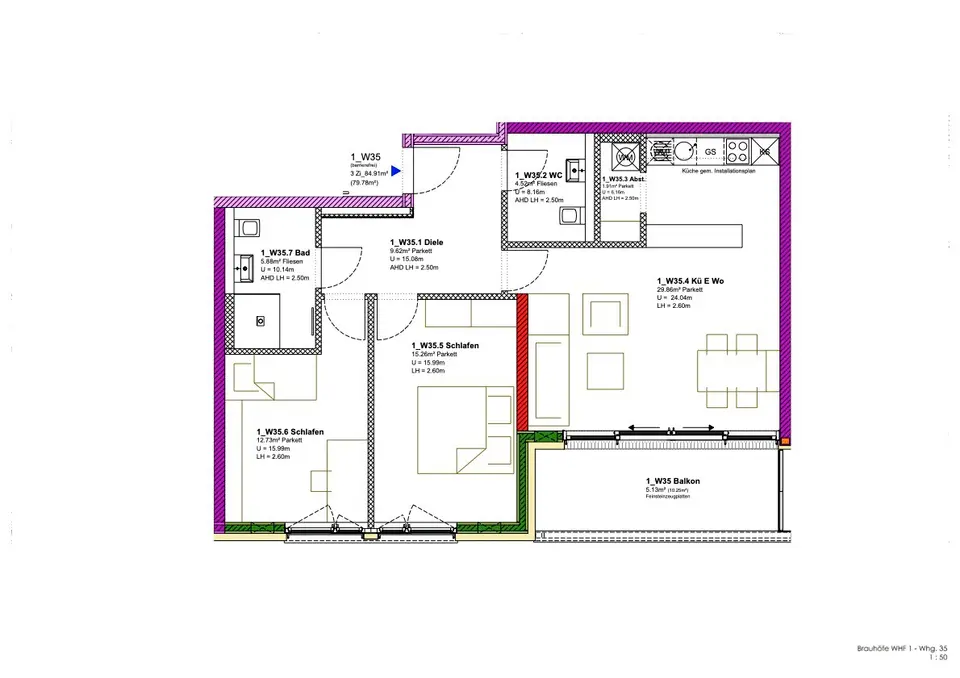 3 Zimmer Wohnung mit 85 m² in Passau – Bild 7