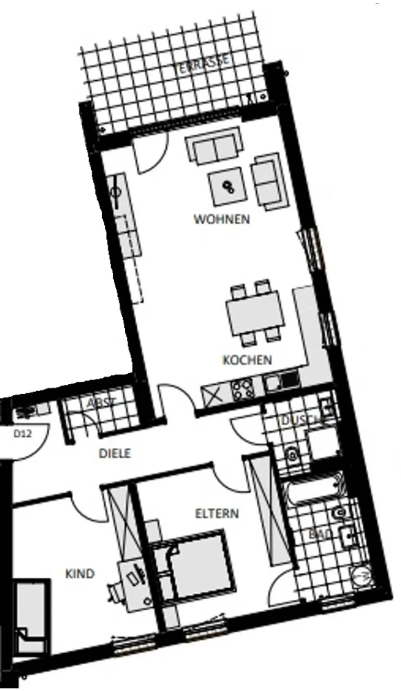 3 Zimmer Wohnung mit 101 m² in Leverkusen – Bild 10