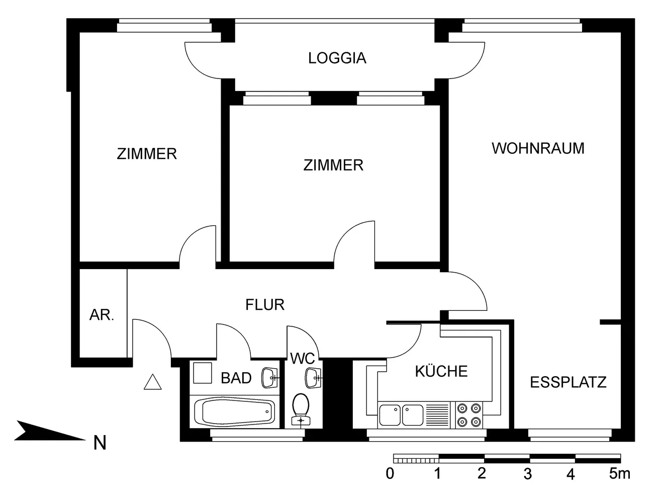 3 Zimmer Wohnung mit 89 m² in Berlin – Bild 12