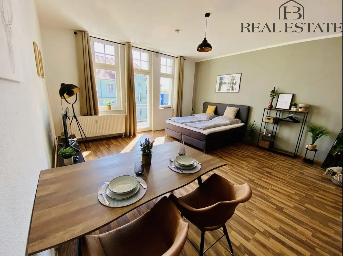 1 room apartment with 46 m² in Magdeburg – Photo 1