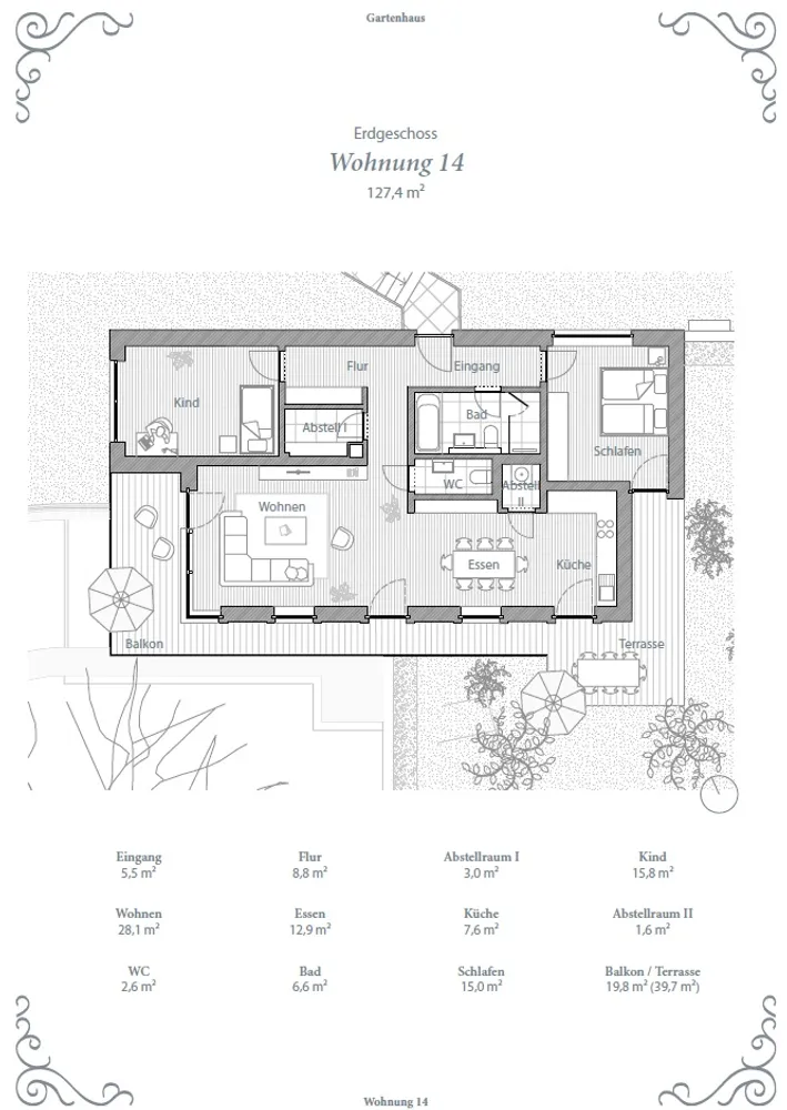 3 room house with 127 m² in Dresden – Photo 4