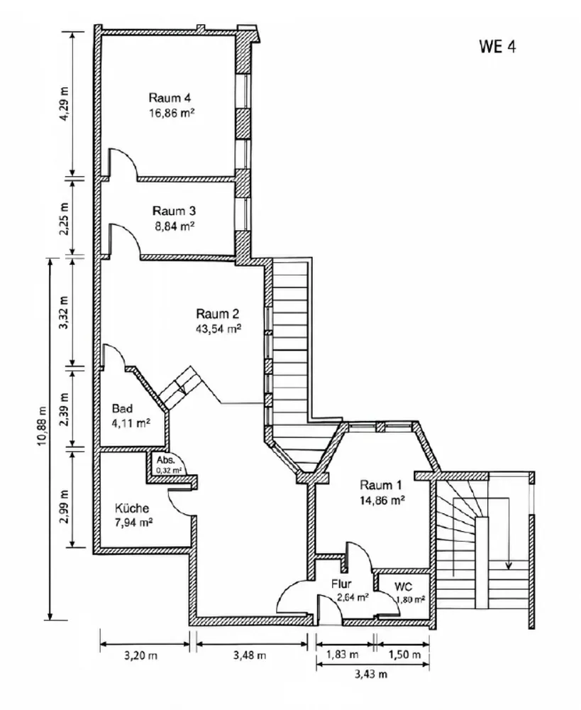 4 Zimmer Wohnung mit 98 m² in Erfurt – Bild 10