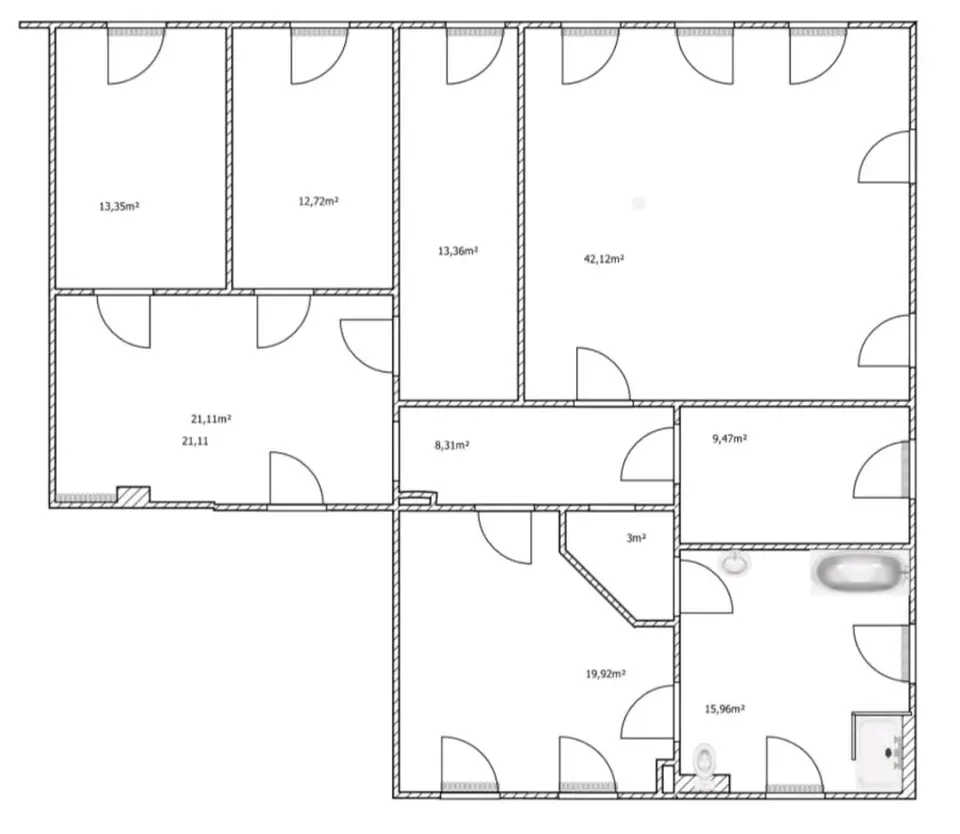 5 Zimmer Wohnung mit 160 m² in Kamenz – Bild 5