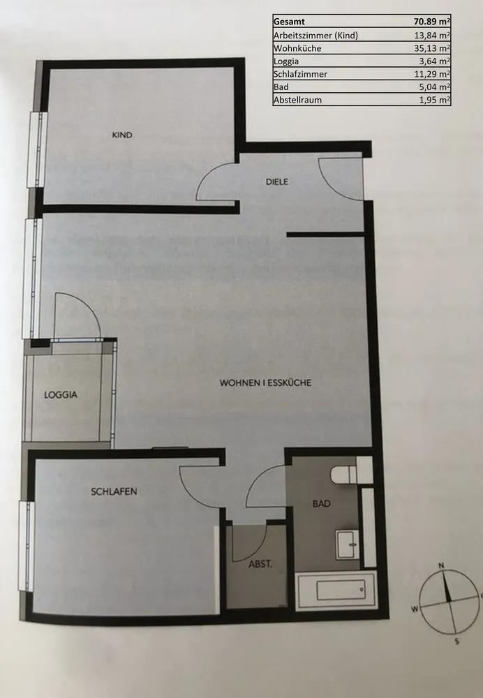 3 Zimmer Wohnung mit 71 m² in München – Bild 12