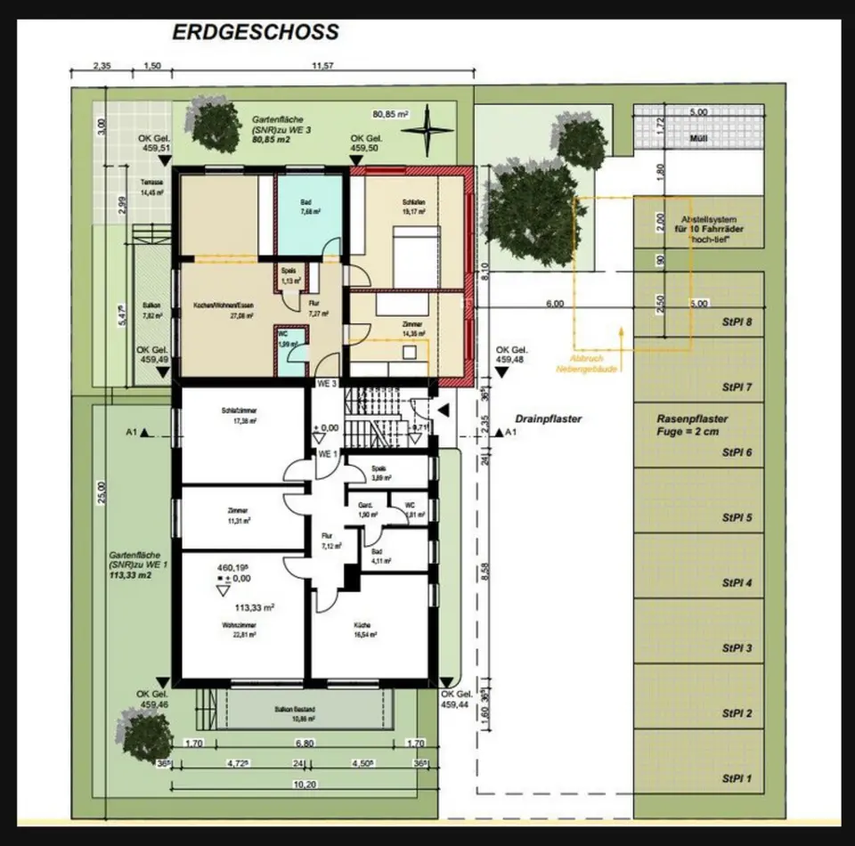 4 Zimmer Wohnung mit 95 m² in Augsburg – Bild 10