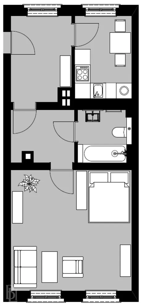 1 Zimmer Wohnung mit 45 m² in Potsdam – Bild 4