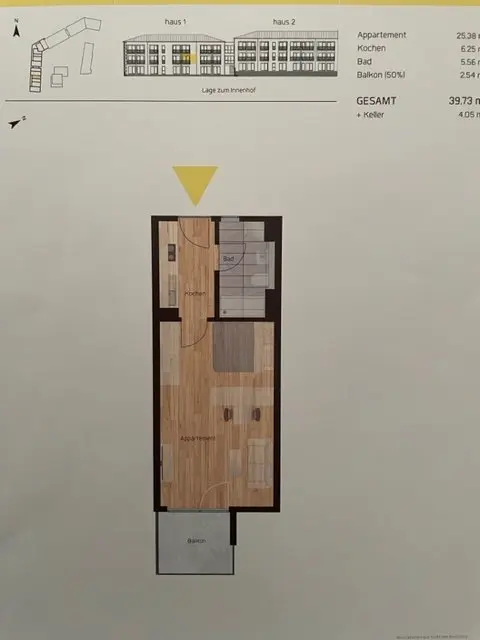 2 Zimmer Wohnung mit 47 m² in Regensburg – Bild 7