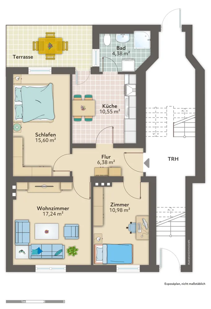 3 Zimmer Wohnung mit 74 m² in Bremerhaven – Bild 9