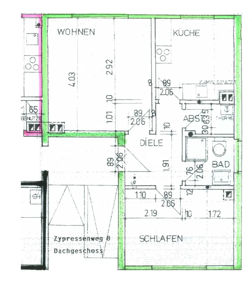 2 Zimmer Wohnung mit 48 m² in Köln – Bild 3