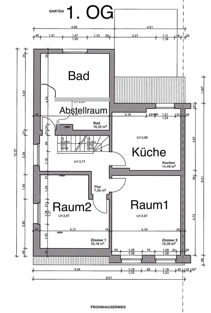 4 Zimmer Wohnung mit 105 m² in Mülheim an der Ruhr – Bild 2