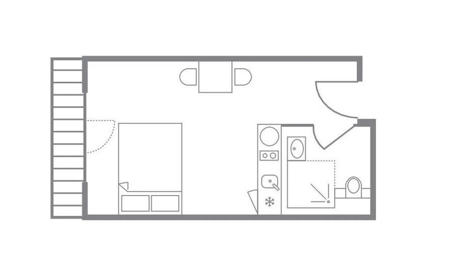 1 Zimmer Wohnung mit 27 m² in Berlin – Bild 6