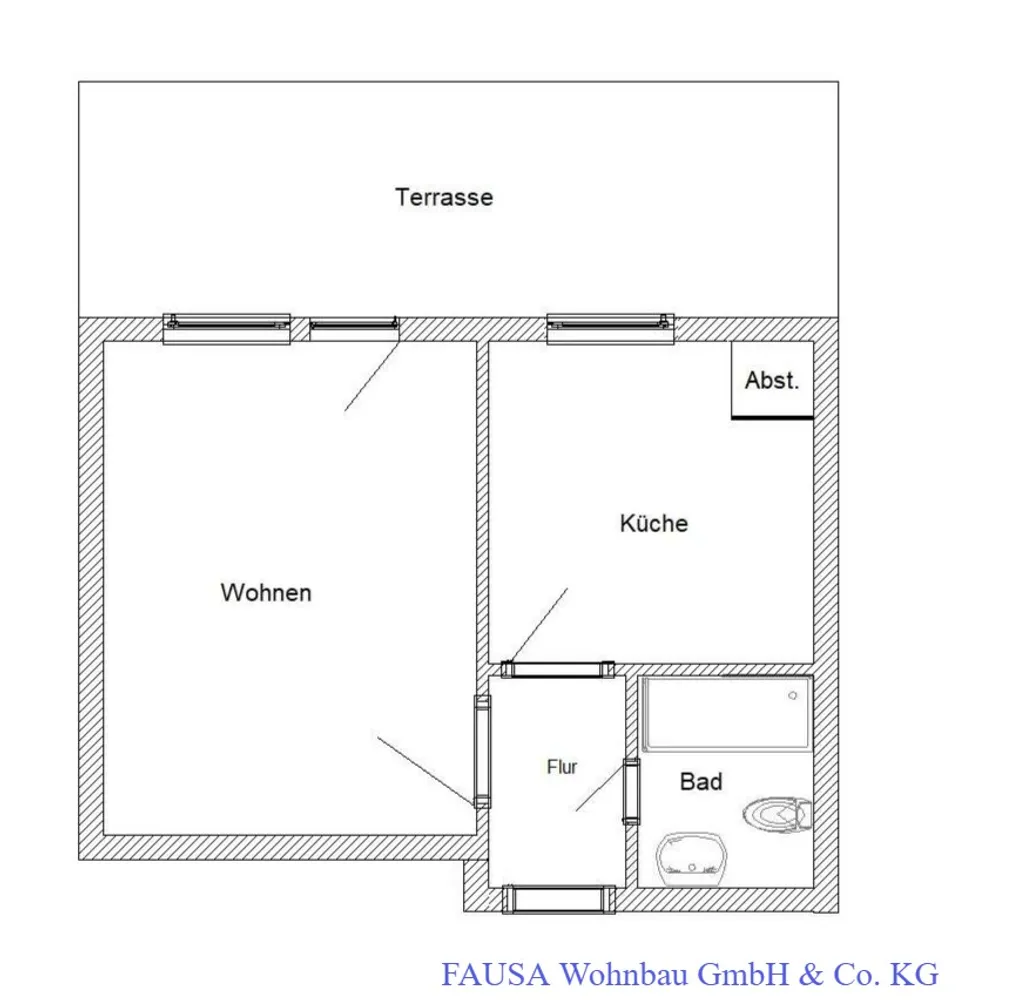 1 Zimmer Wohnung mit 40 m² in Bonn – Bild 9