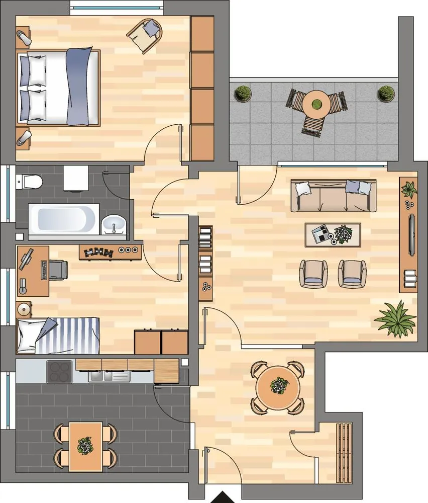 3 Zimmer Wohnung mit 79 m² in Hannover – Bild 11