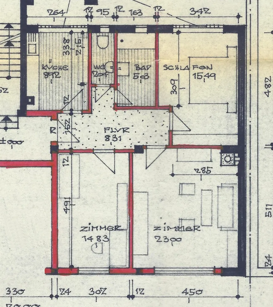 3 Zimmer Wohnung mit 75 m² in Mannheim – Bild 12