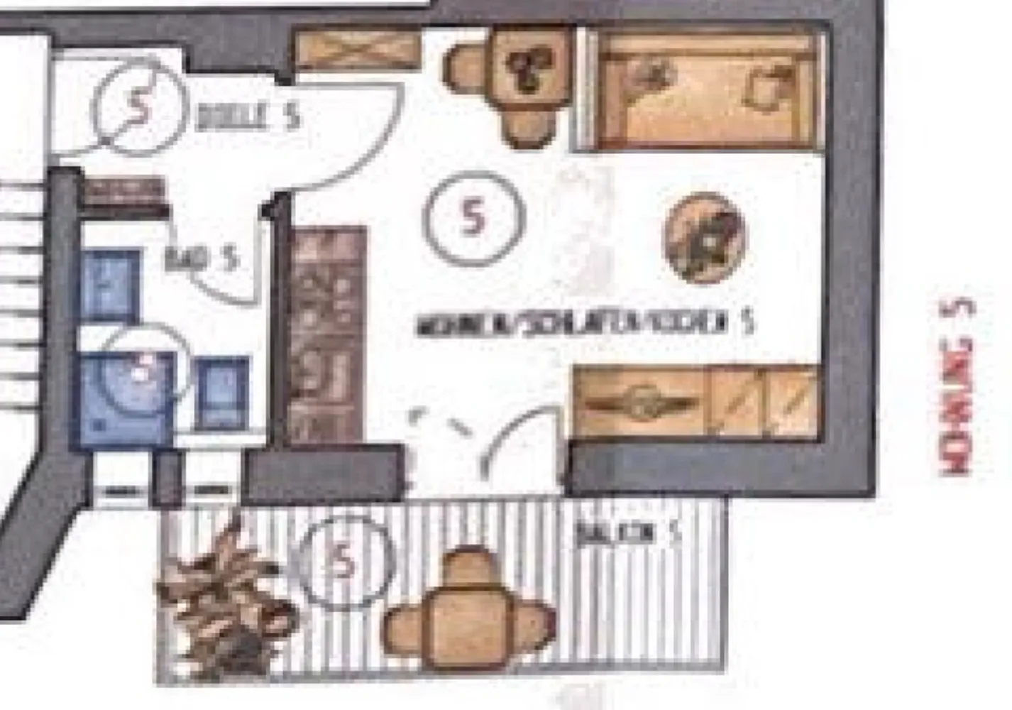 1 room apartment with 23 m² in Augsburg – Photo 2