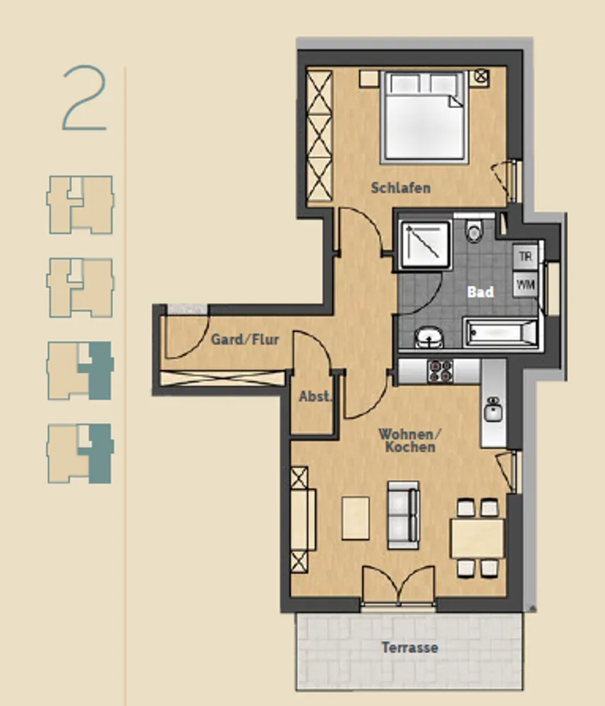 2 Zimmer Wohnung mit 70 m² in Nürnberg – Bild 6