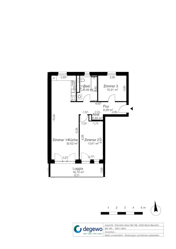 3 Zimmer Wohnung mit 77 m² in Berlin – Bild 8