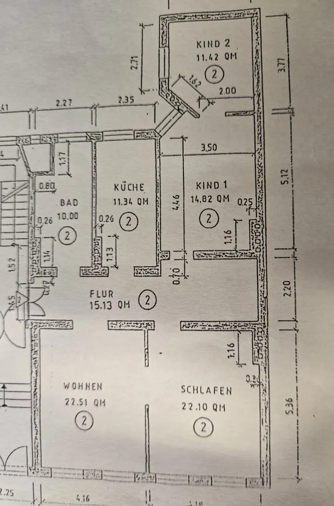 4 Zimmer Wohnung mit 107 m² in Halle (Saale) – Bild 3