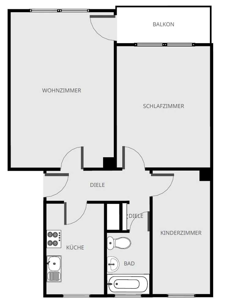 3 Zimmer Wohnung mit 67 m² in Nürnberg – Bild 10