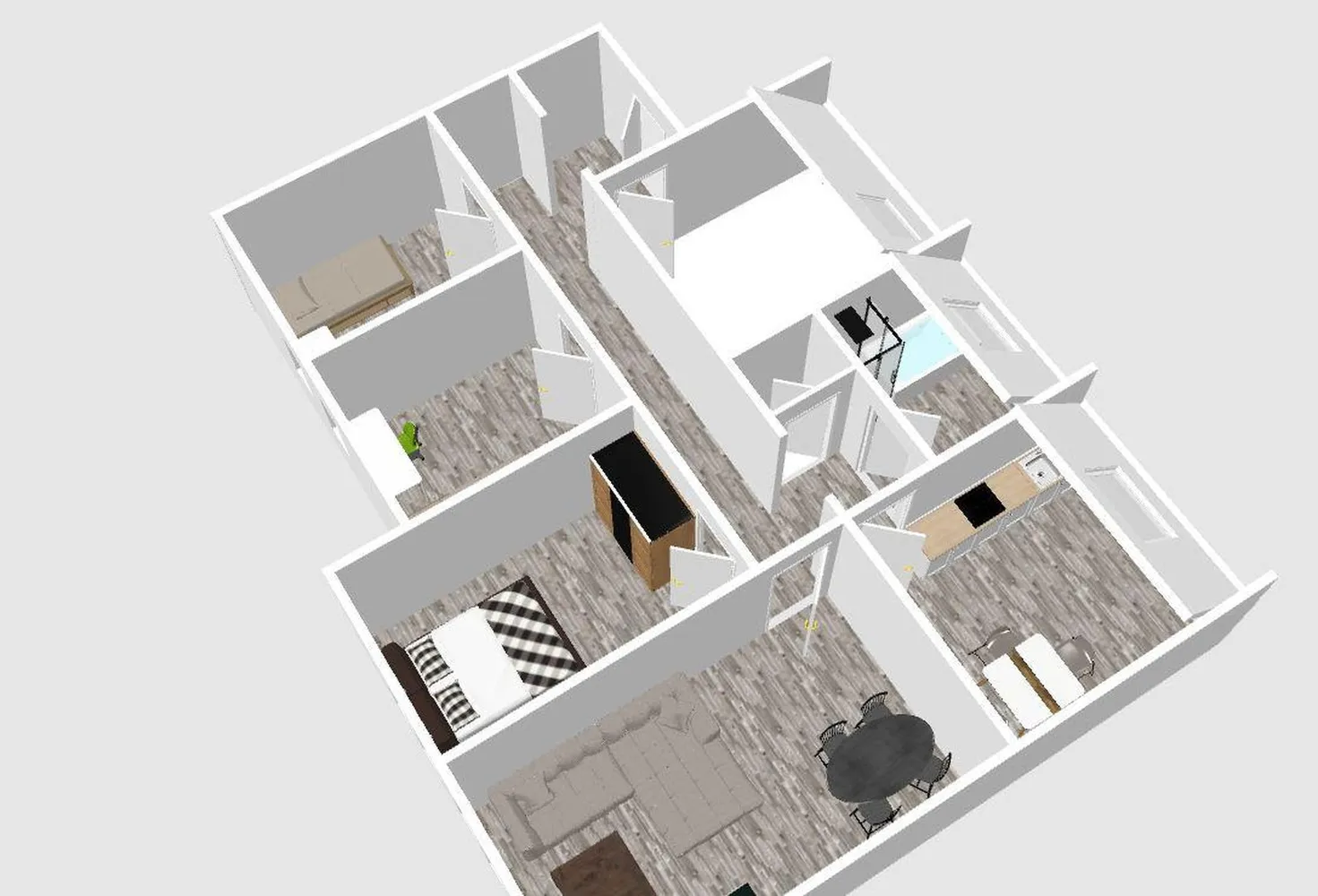 4 Zimmer Wohnung mit 80 m² in Oberhausen – Bild 3