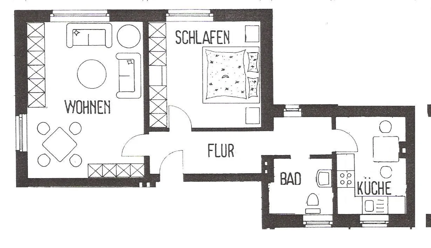 2 Zimmer Wohnung mit 62 m² in Castrop-Rauxel – Bild 1