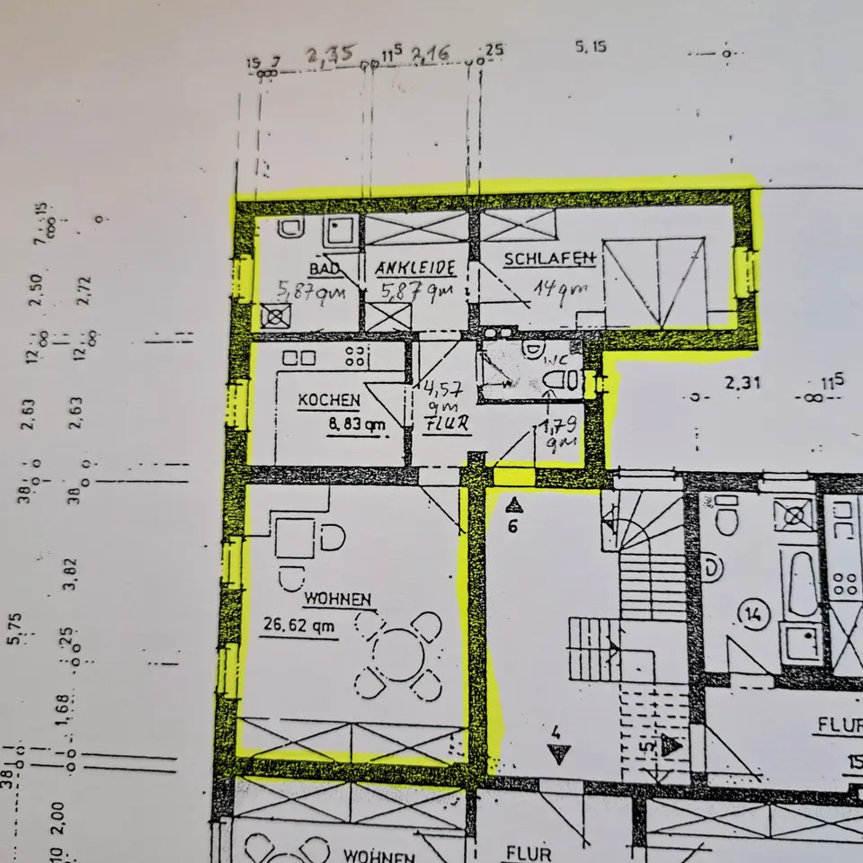 3 Zimmer Wohnung mit 67 m² in Bitterfeld-Wolfen – Bild 5