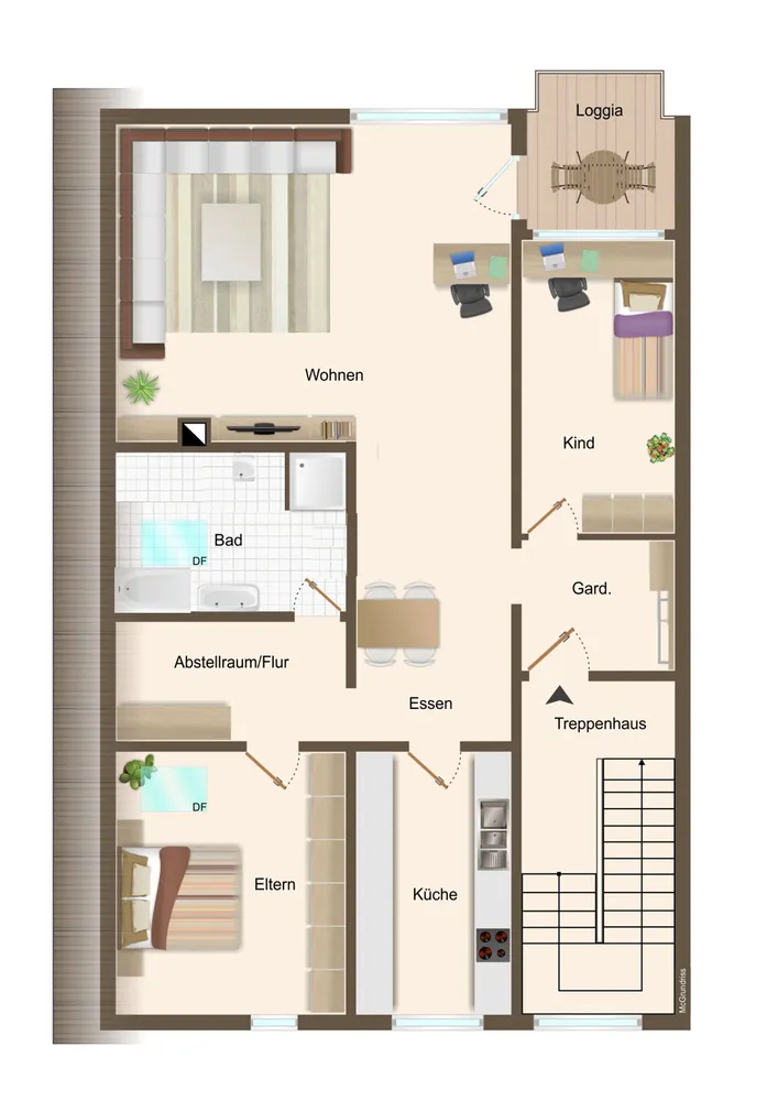 3 Zimmer Wohnung mit 94 m² in Osnabrück – Bild 8